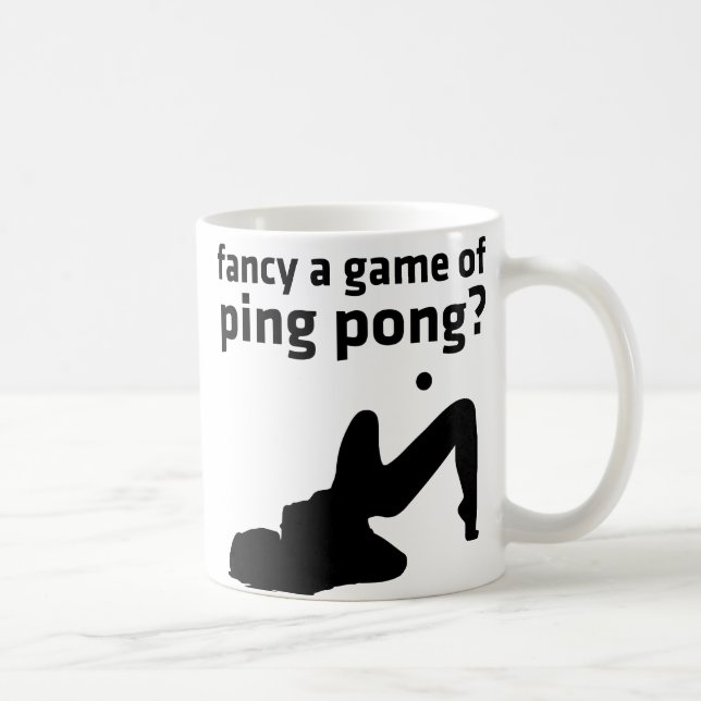 Mug vous voulez faire une partie de ping-pong ? (Droite)