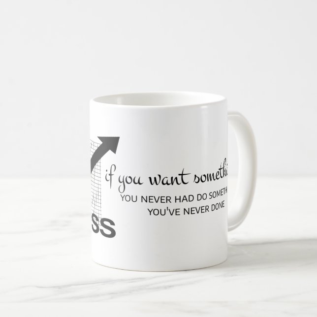 Mug Vous voulez quelque chose : Motivational Drive (Devant droit)