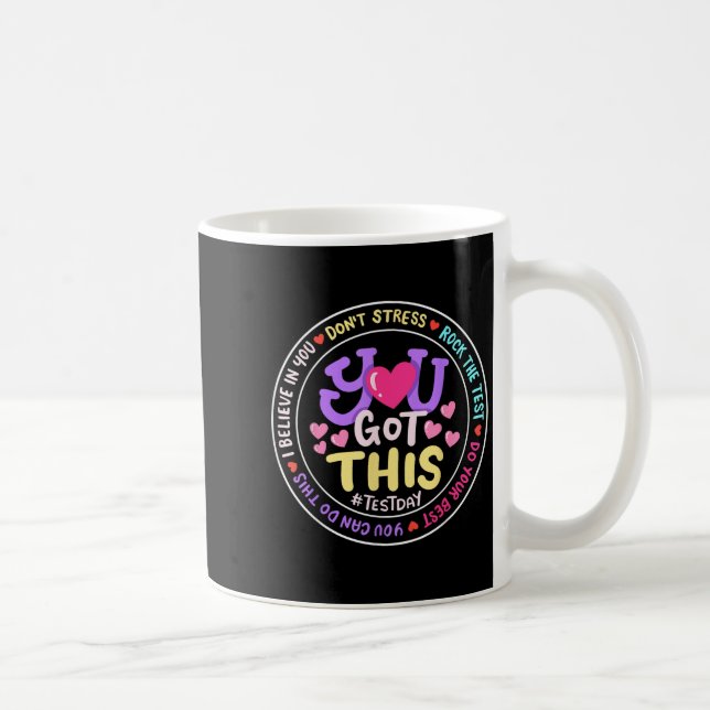 Mug Vous Y Arrivez Ne Stressez Pas Faites Votre Tes Mo (Droite)