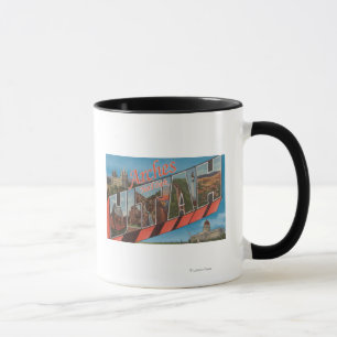 Mug Voûtes parc national, Utah - grande lettre