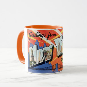 Mug Voyage à New York, Salutations de la ville de New 