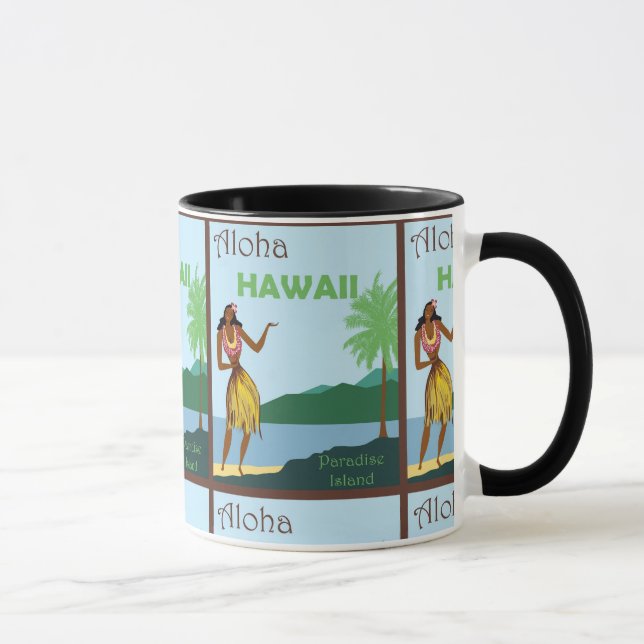Mug Voyage à Paradise : Aloha Hawaii Island (Droite)