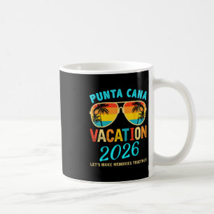 Mug Voyage à Punta Cana 2026 Vacances à la plage Vacan