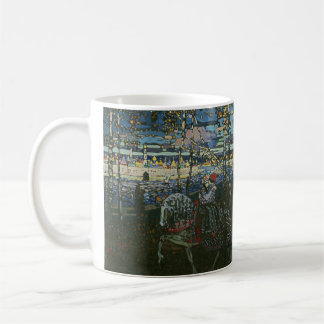 Mug Voyage Abstrait, Couple à cheval par Kandinsky