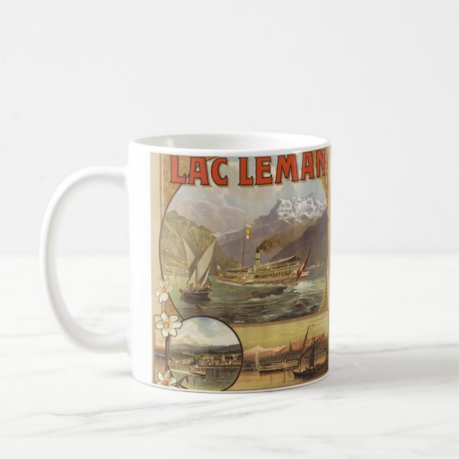 Mug Voyage au Lac Léman (Gauche)