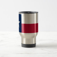 Mug Voyage avec Drapeau Texas State - USA