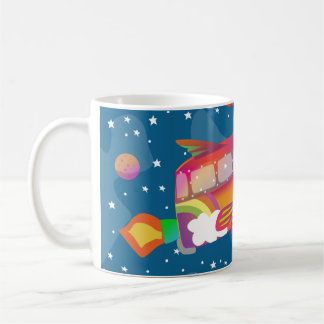 Mug Voyage céleste - Navire spatial Van Peace Super
