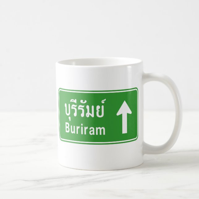 Mug Voyage de Buriram ⚠ Thaïlande ⚠ (Droite)
