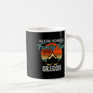 Mug Voyage de famille en Oregon 2025 Aventure Vacances