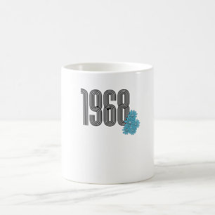 Mug Voyage de paix Hippie 1968 Power Aqua