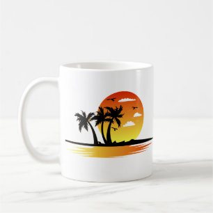 Mug Voyage de plage moderne