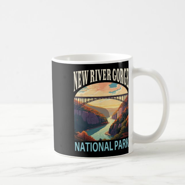 Mug Voyage de randonnée et de camping dans le parc nat (Droite)