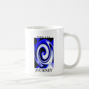 Mug Voyage de rêve art bleu