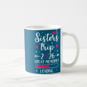 Mug Voyage des Sœurs 2026 Souvenirs Vacances Graphisme