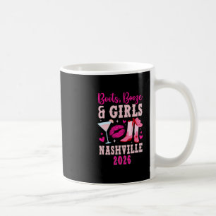 Mug Voyage drôle de filles à Nashville 2026 Vacances d