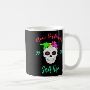 Mug Voyage Filles La Nouvelle-Orléans Crâne Vacances C