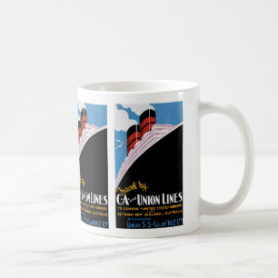 Mug Voyage par CA et des lignes des syndicats