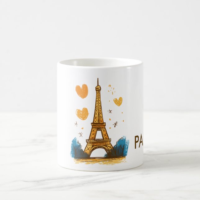 Mug Voyage Paris France (Centre)