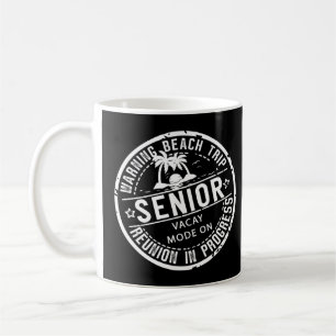 Mug Voyage senior en cours Palm Tree Beach 50e 60e