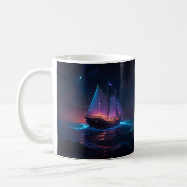Mug Voyage sous un ciel radieux (Gauche)