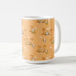 Mug Voyage sur route Peanuts Snoopy Beach Motif