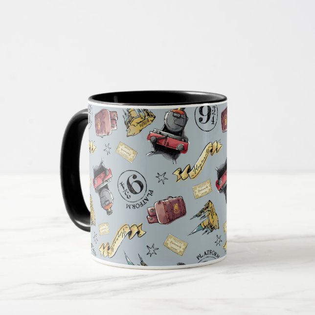 Mug Voyage vers le Motif HOGWARTS™ (Devant gauche)