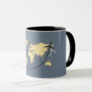 Mug Voyageons l'illustration du monde