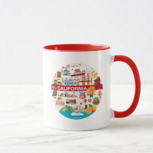 Mug Voyages de la Californie