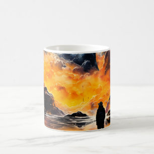 Mug Voyageur astronaute Horizon cosmique Journey