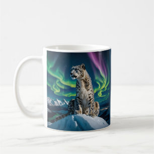 Mug « Voyageur du ciel du Nord » – Portrait de léopard