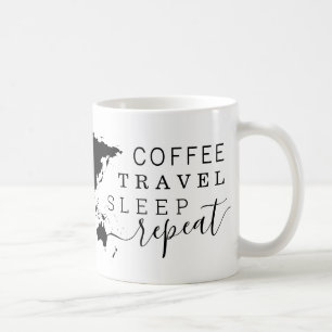 Mug Voyageur fréquent de répétition de sommeil de