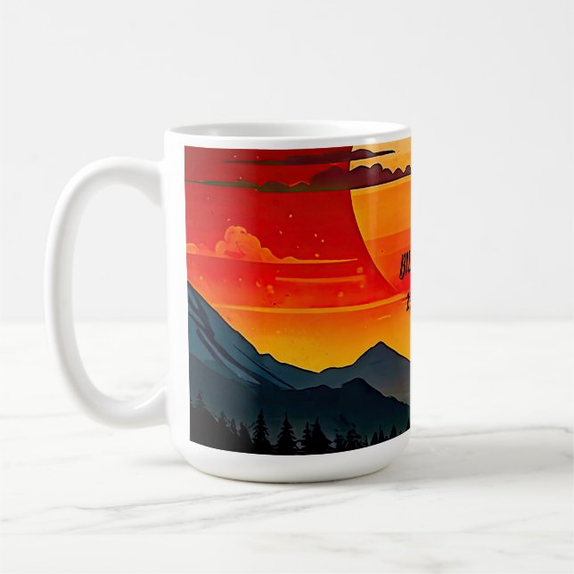 Mug Voyageur minimaliste BOHO (Gauche)