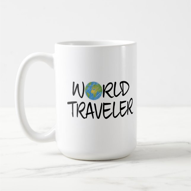 Mug Voyageur mondial (Gauche)