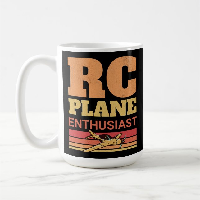 Mug Voyageurs passionnés de l'avion de contrôle à dist (Gauche)