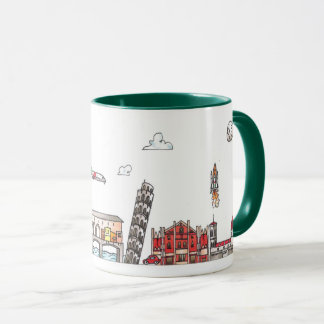Mug Voyagez dans le monde - Italie