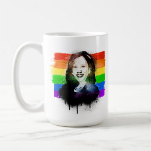 Mug VP Kamala Harris Graffiti de la fierté LGBTQ