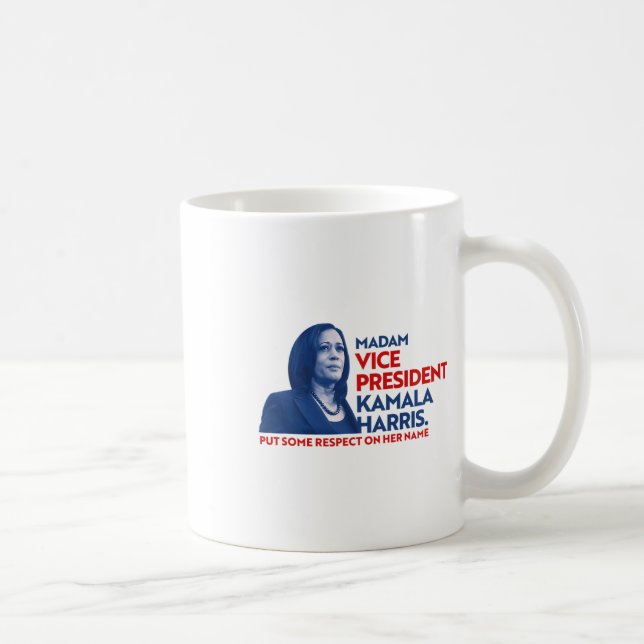 Mug Vp Kamala Harris Respect Sur Son Nom 2020 Joe Bide (Droite)