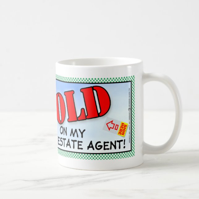Mug Vrai agent immobilier (Droite)