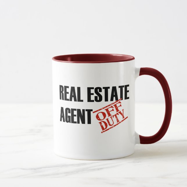 Mug Vrai agent immobilier (Droite)