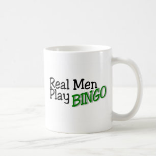 Mug Vrai bingo-test 3 de jeu d'hommes