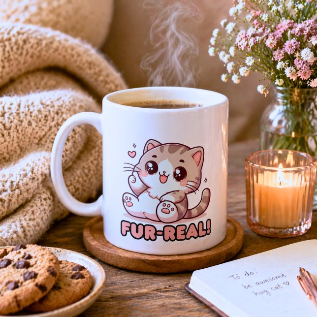 Mug Vrai chaton Kawaii (Créateur téléchargé)