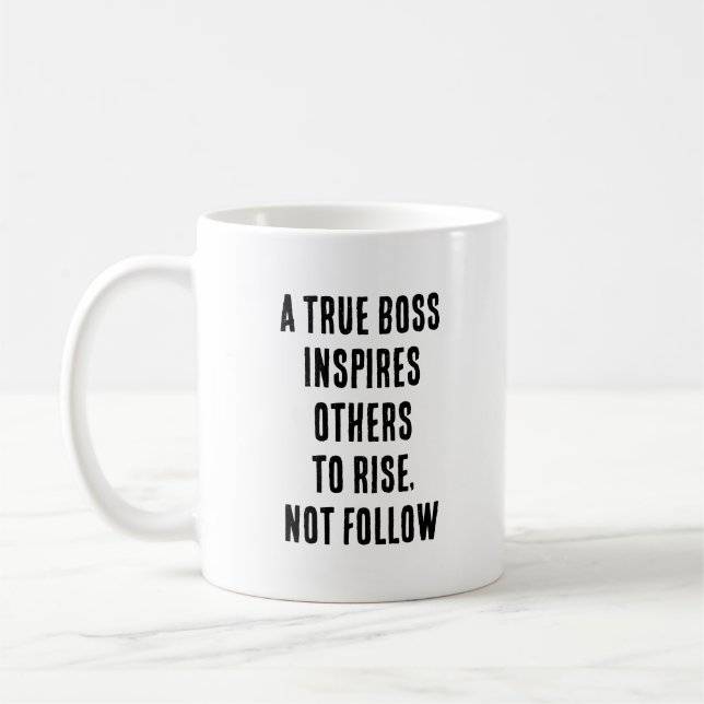 Mug Vrai patron personnalisé (Gauche)