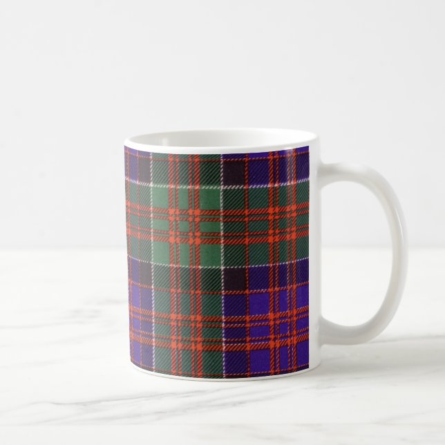 Mug Vrai tartan écossais - Macdonald de Clanranall (Droite)