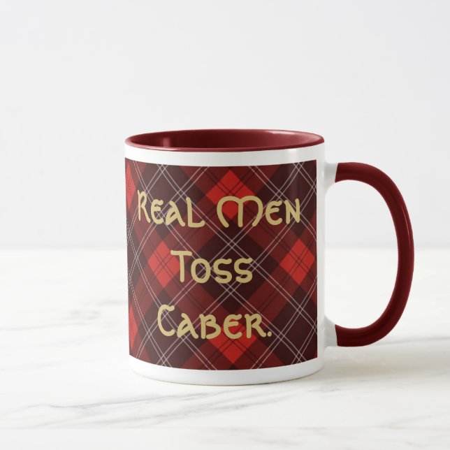 Mug Vrai tronc de lancer d'hommes (Droite)