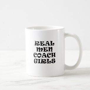 Mug Vraies filles d'entraîneur d'hommes