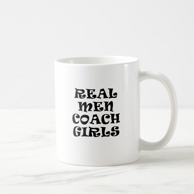 Mug Vraies filles d'entraîneur d'hommes (Droite)
