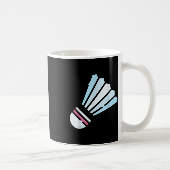 Mug Vraiment comme le volant de badminton 3  (Droite)