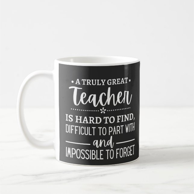 Mug Vraiment grand enseignant (Gauche)