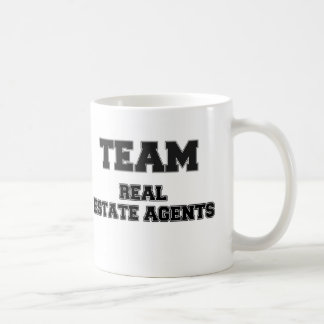Mug Vrais agents immobiliers d'équipe