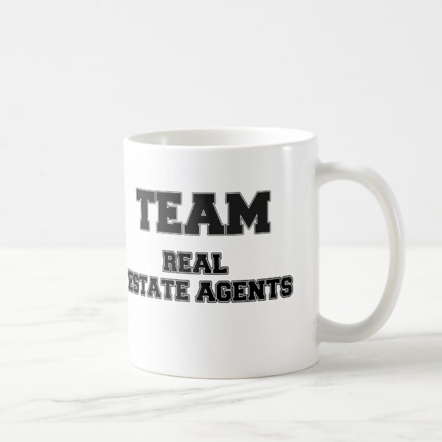 Mug Vrais agents immobiliers d'équipe (Droite)